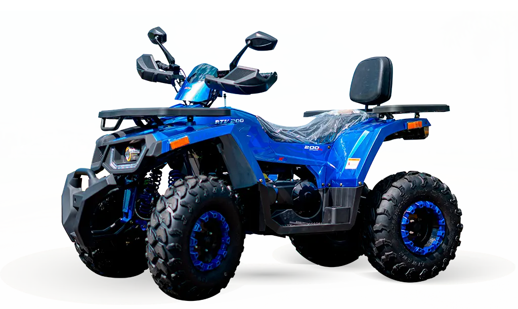 Quadriciclo Shineray ATV 200 na cor Azul