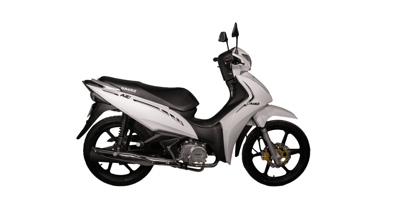 Moto Avelloz AZ1 50cc na cor Branca